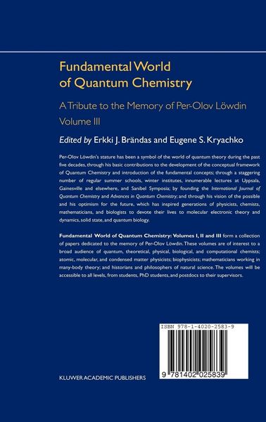 Produktbild: Fundamental World of Quantum Chemistry