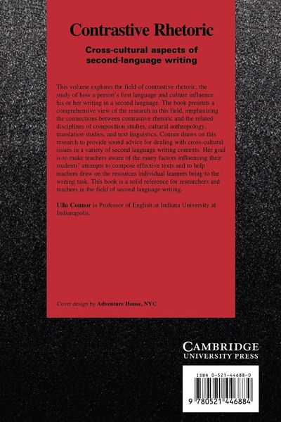 Produktbild: Contrastive Rhetoric