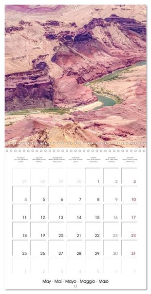 Produktbild: GRAND CANYON Magnificent views (Wall Calendar 2026 12 &times; 12 Inch) CALVENDO 12 Month Wall Calendar