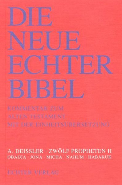 Produktbild: Die Neue Echter-Bibel. Kommentar / Kommentar zum Alten Testament mit Einheits&uuml;bersetzung / Zw&ouml;lf Propheten II