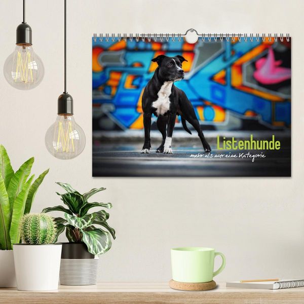 Produktbild: Listenhunde - mehr als nur eine Kategorie (Wandkalender 2026 DIN A4 quer), CALVENDO Monatskalender
