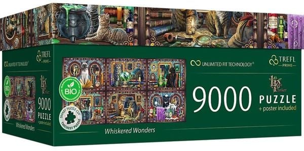 Produktbild: UFT Puzzle 9000- Whiskered Wonders"/ Lisa Parker_L with fee Mix 70%