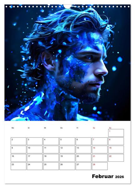 Produktbild: Die Konstellationen der Sterne (Wandkalender 2026 DIN A3 hoch), CALVENDO Monatskalender