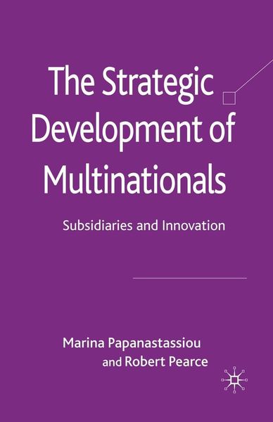 Produktbild: The Strategic Development of Multinationals