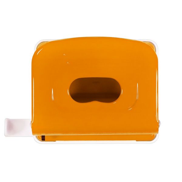 Produktbild: Idena Locher Metall bis 20 Blatt orange Kartonetui
