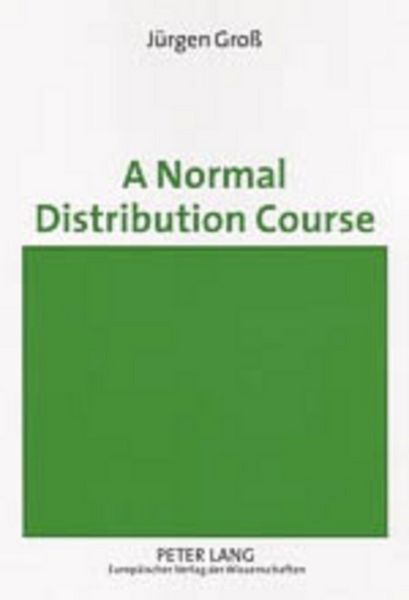 Produktbild: A Normal Distribution Course