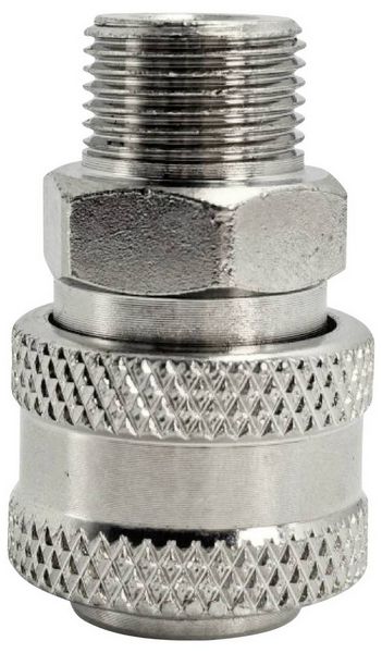 Produktbild: TRU COMPONENTS TC-TE7-2SM Schnellkupplung 10 bar (max) Au&szlig;engewinde G1/4\"