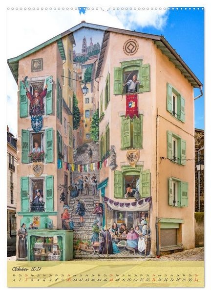 Produktbild: Le puy en Velay, Station am Jakobsweg (hochwertiger Premium Wandkalender 2027 DIN A2 hoch), Kunstdruck in Hochglanz