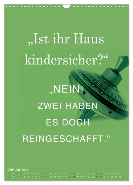 Produktbild: Willkommen im Familienalltag (Wandkalender 2026 DIN A3 hoch), CALVENDO Monatskalender