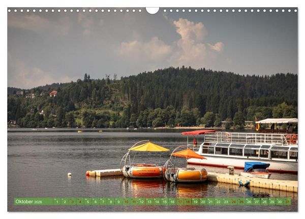 Produktbild: Der Titisee im Schwarzwald (Wandkalender 2026 DIN A3 quer), CALVENDO Monatskalender