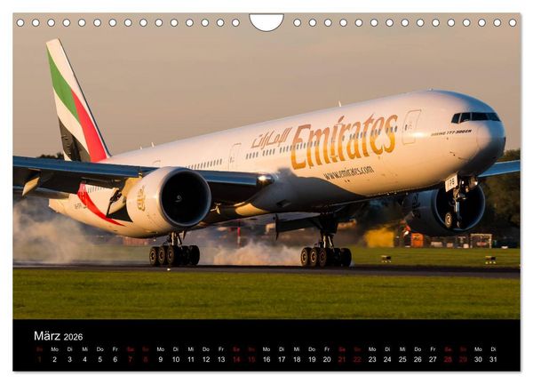 Produktbild: Leidenschaft Flugzeuge (Wandkalender 2026 DIN A4 quer), CALVENDO Monatskalender