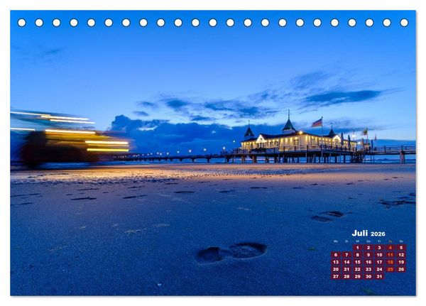 Produktbild: Die Spuren des Lichts (Tischkalender 2026 DIN A5 quer), CALVENDO Monatskalender