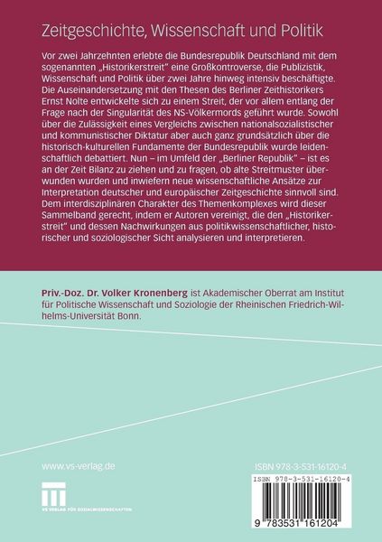 Produktbild: Zeitgeschichte, Wissenschaft und Politik