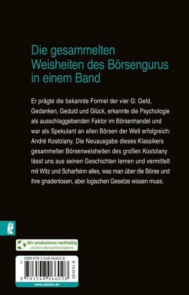 Produktbild: Der große Kostolany
