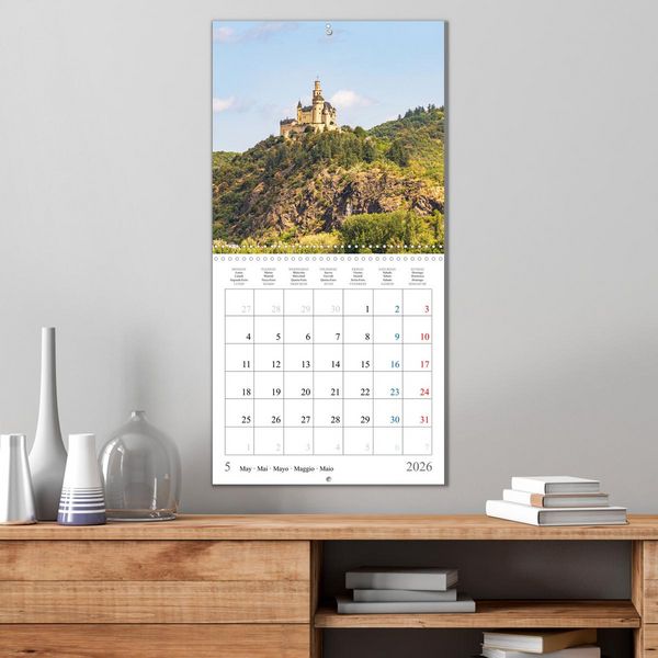 Produktbild: Castles and Palaces in the Middle Rhine Valley (Wall Calendar 2026 12 &times; 12 Inch) CALVENDO 12 Month Wall Calendar