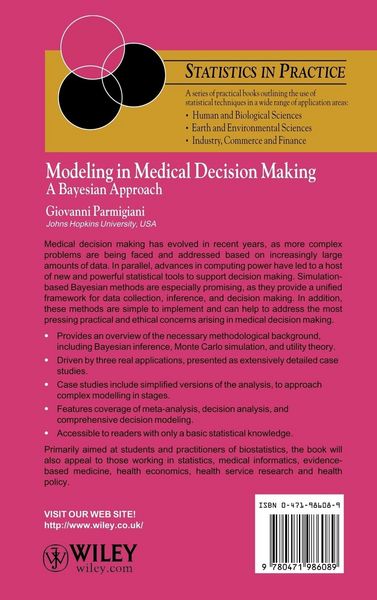 Produktbild: Modeling in Medical Decision Making: A Bayesian Approach