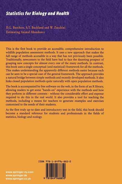 Produktbild: Estimating Animal Abundance