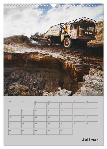 Produktbild: RALLYE RAID - Saison Planer (Wandkalender 2026 DIN A3 hoch), CALVENDO Monatskalender