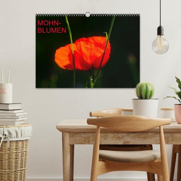 Produktbild: Mohnblumen (Wandkalender 2026 DIN A3 quer), CALVENDO Monatskalender