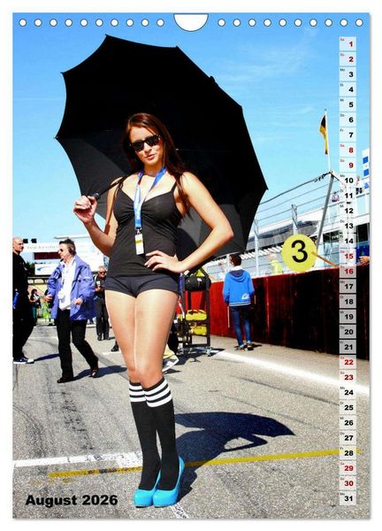 Produktbild: Beauty Grid Girls 2026 (Wandkalender 2026 DIN A4 hoch), CALVENDO Monatskalender
