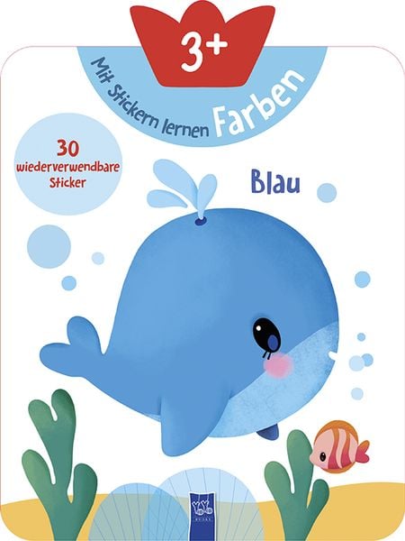 Mit Stickern lernen 3+ (Farben), Set von , Yoyo Books, 9789464764093