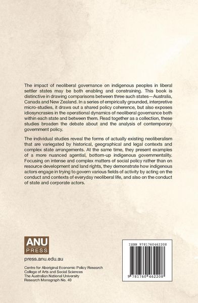 Produktbild: The Neoliberal State, Recognition and Indigenous Rights