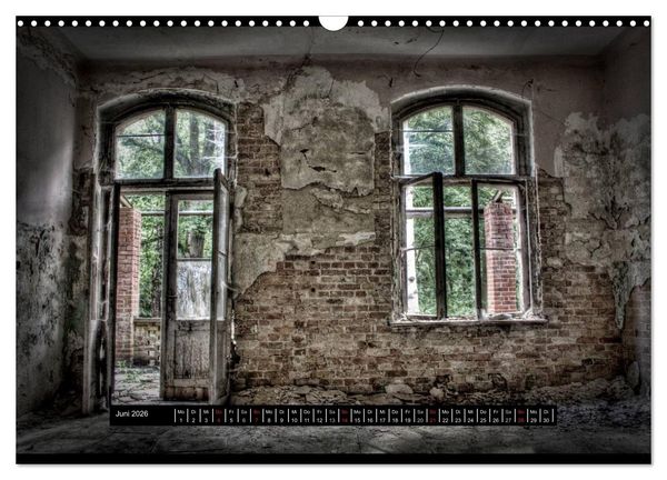 Produktbild: Lost Places, Vergessene Orte / AT-Version (Wandkalender 2026 DIN A3 quer), CALVENDO Monatskalender