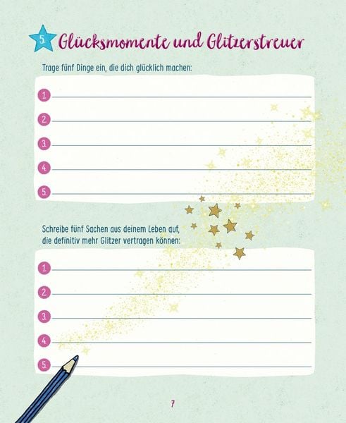 Produktbild: #buch4you: Dein M&auml;dchenbuch: &uuml;ber 230 Ideen f&uuml;r mehr Glitzer im Leben