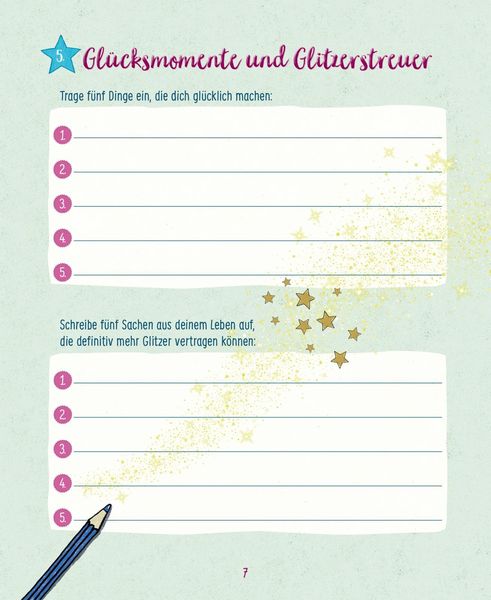 Produktbild: #buch4you: Dein M&auml;dchenbuch: &uuml;ber 230 Ideen f&uuml;r mehr Glitzer im Leben