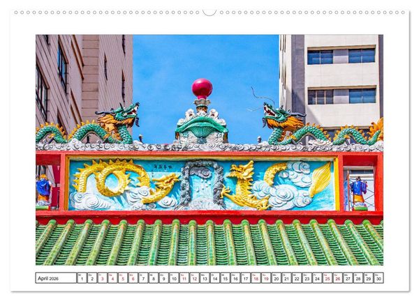 Produktbild: Kuala Lumpur - Traumreiseziel (hochwertiger Premium Wandkalender 2026 DIN A2 quer), Kunstdruck in Hochglanz