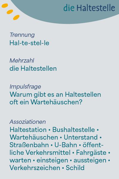 Produktbild: Wortschatzk&auml;rtchen: Stra&szlig;enverkehr