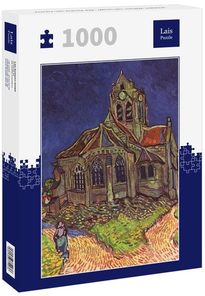 Produktbild: Lais Puzzle Vincent Willem van Gogh - Die Kirche von Auvers 1000 Teile