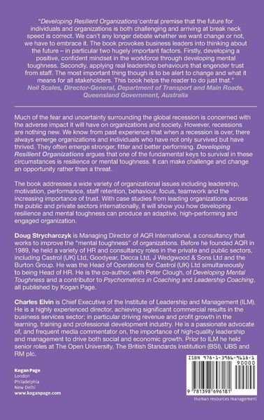 Produktbild: Developing Resilient Organizations