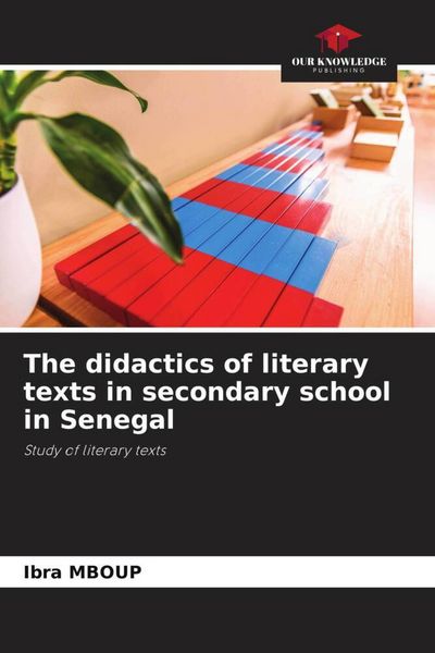 Produktbild: The didactics of literary texts in secondary school in Senegal