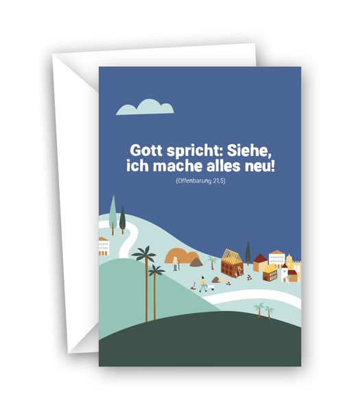 Produktbild: Gott spricht: Siehe, ich mache alles neu! (Offenbarung 21,5) Jahreslosung 2026