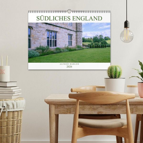 Produktbild: S&uuml;dliches England (Wandkalender 2026 DIN A3 quer), CALVENDO Monatskalender