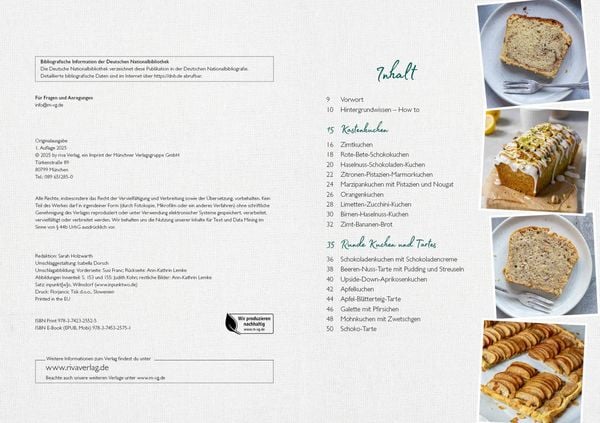 Produktbild: Das vegane Backbuch &ndash; schnell und einfach