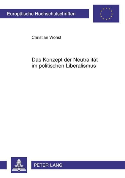 Produktbild: Das Konzept der Neutralit&auml;t im politischen Liberalismus