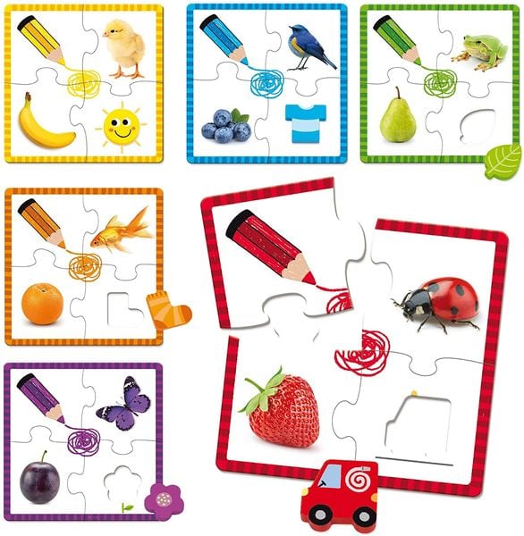 Goula - 6 Farben-Puzzle