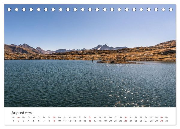 Produktbild: Schweizer Alpenp&auml;sse (Tischkalender 2026 DIN A5 quer), CALVENDO Monatskalender