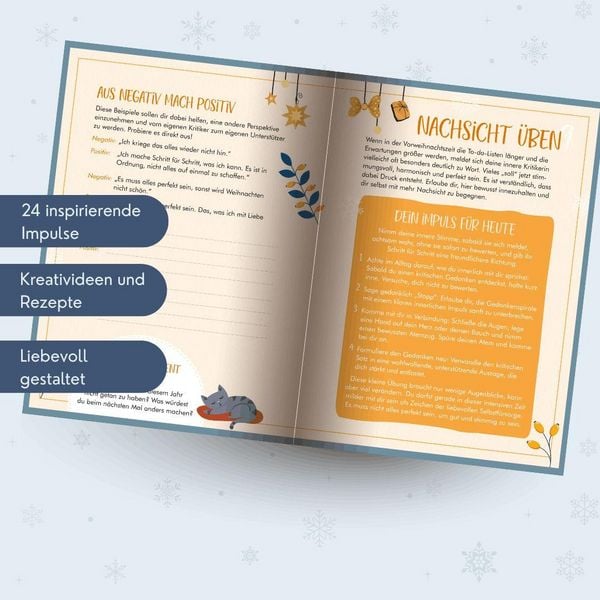 Produktbild: WeihnAchtsamkeit. 24 T&uuml;rchen zu mehr Entspannung.