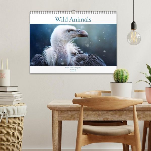 Produktbild: Wild Animals - Wilde Tiere (Wandkalender 2026 DIN A3 quer), CALVENDO Monatskalender