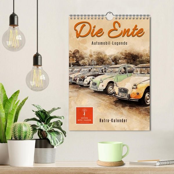Produktbild: Die Ente - Automobil Legende (Wandkalender 2026 DIN A4 hoch), CALVENDO Monatskalender