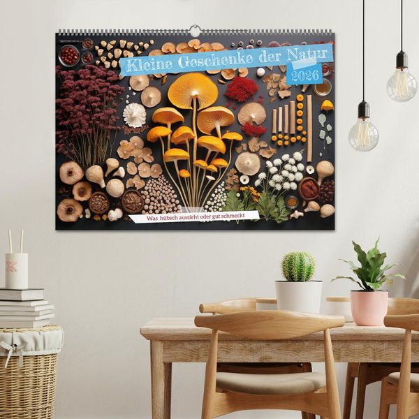 Produktbild: Kleine Geschenke der Natur (Wandkalender 2026 DIN A2 quer), CALVENDO Monatskalender