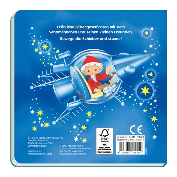Produktbild: Tr&ouml;tsch Unser Sandm&auml;nnchen Mein erstes Spielbuch