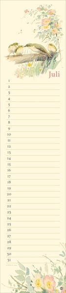 Produktbild: Edith Holden: Geburtstagskalender Langplaner