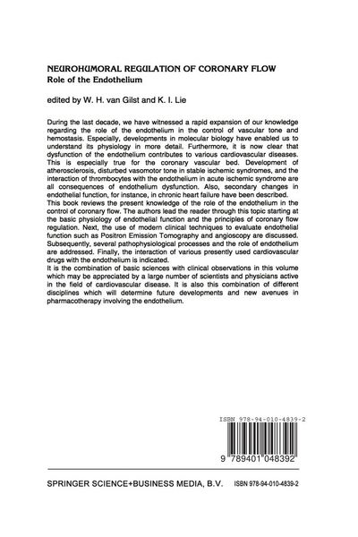 Produktbild: Neurohumoral Regulation of Coronary Flow