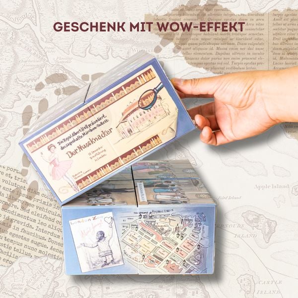 Produktbild: Escape Experience Adventskalender &ndash; Der magische R&auml;tselw&uuml;rfel: Sherlock Holmes und das mysteri&ouml;se Geschenk