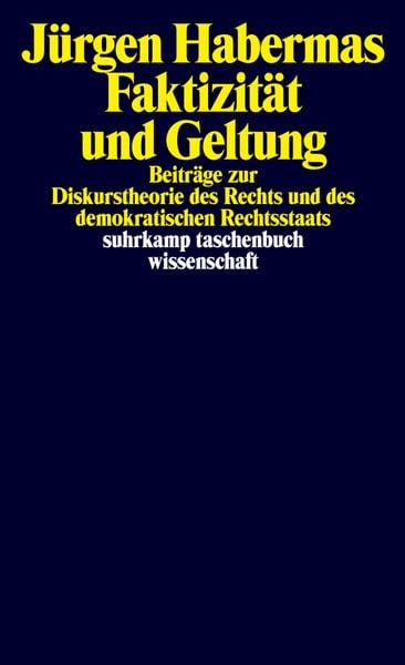 Produktbild: Faktizit&auml;t und Geltung
