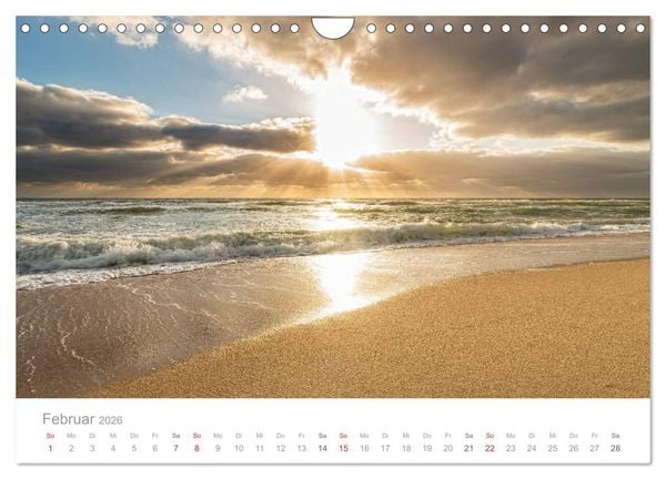 Produktbild: Sylter Lichtstimmungen (Wandkalender 2026 DIN A4 quer), CALVENDO Monatskalender